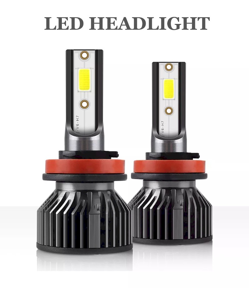 V6 LED headlight bulbs solar light manufacturer factory sinostar 4